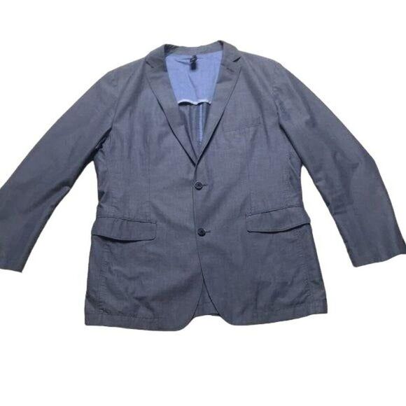 Boss Hogo Boss men’s sport coat grey size 50R - Picture 3 of 9
